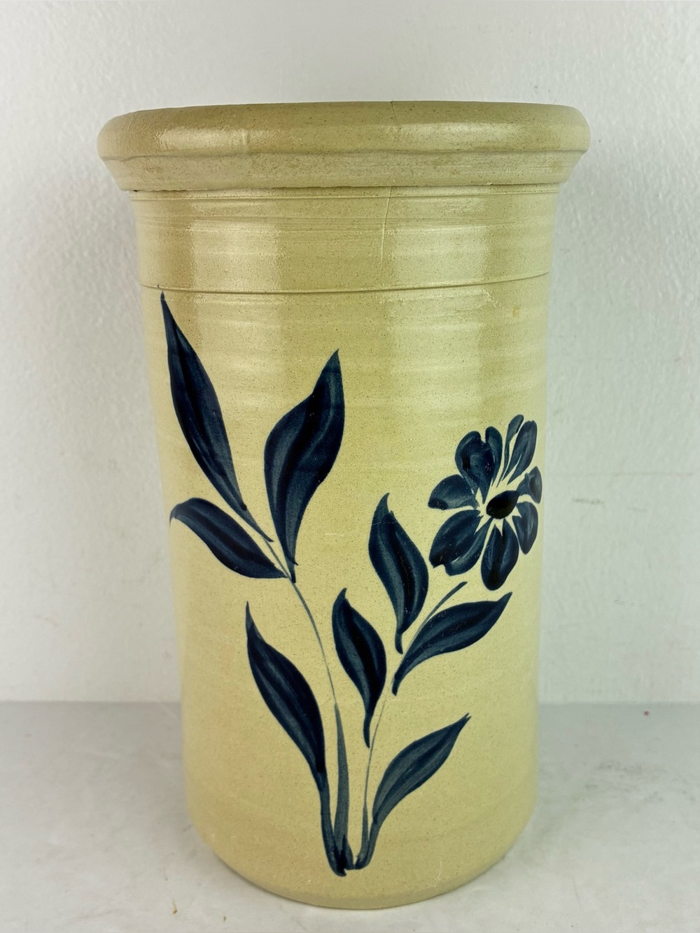 Williamsburg Pottery Salt Glaze Vintage 1993 Stone Crock